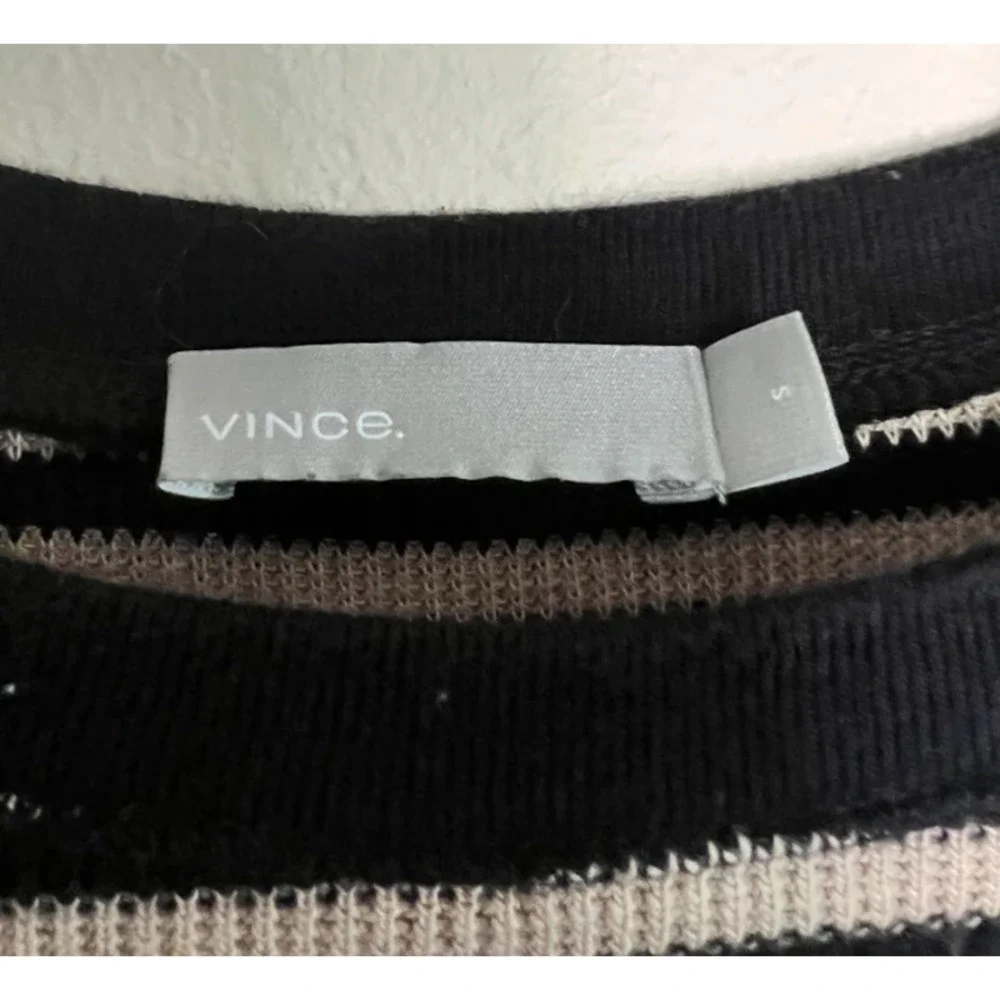 Vince Striped Knit Sweater - Picture 3 of 3